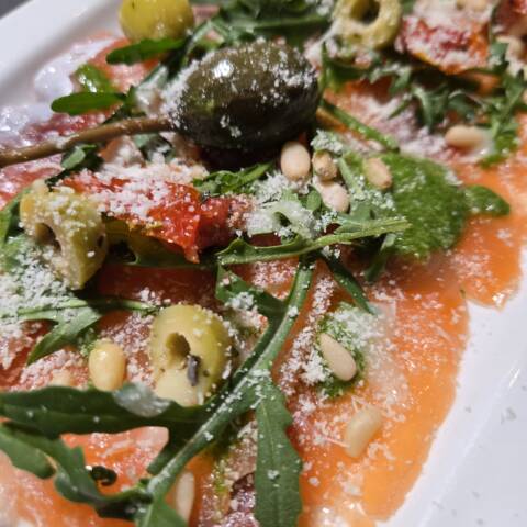 Salmon Carpaccio