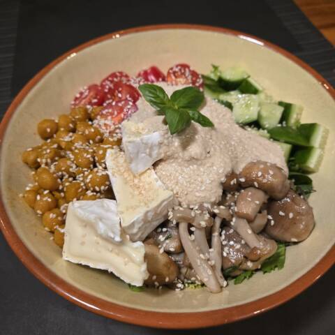Spiced Chickpea Bowl