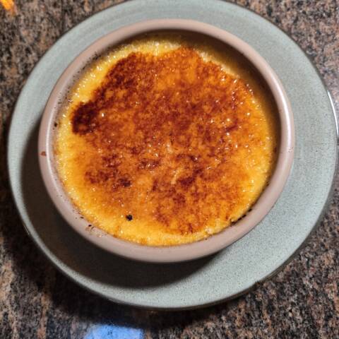 cream brulee
